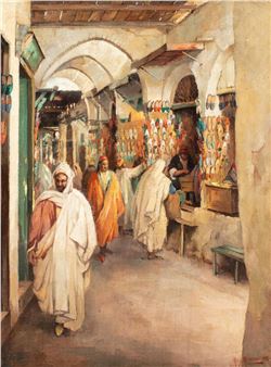 Souk el Blaghjia - Max Moreau