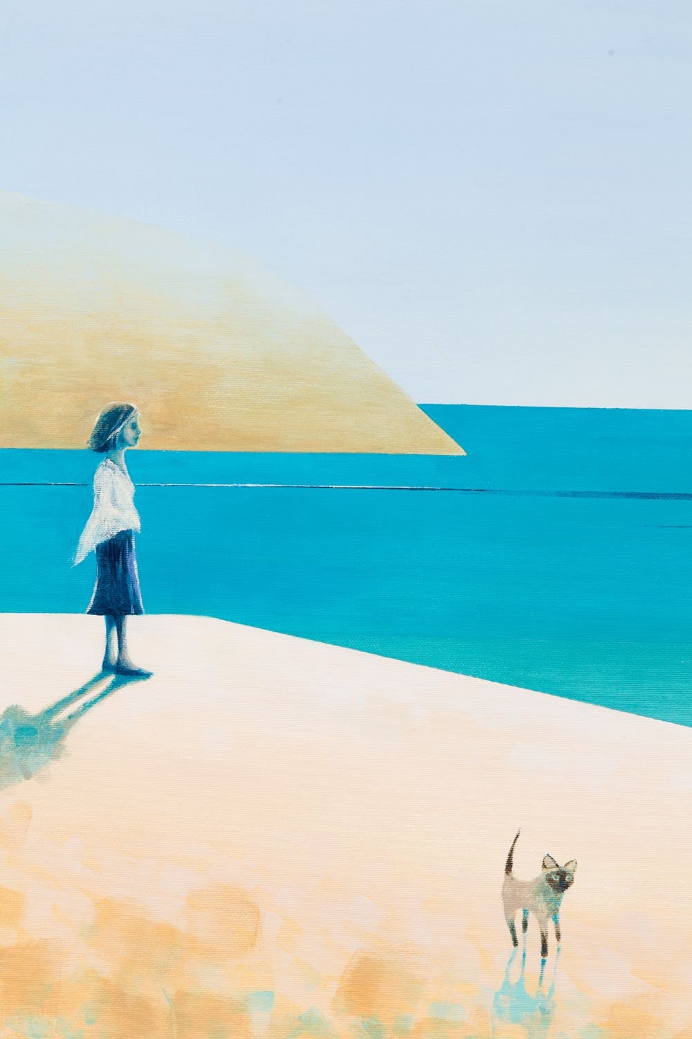 Artwork by Marta Bilecka, Perfect Afternoon 6, Made of acrylic/canvas