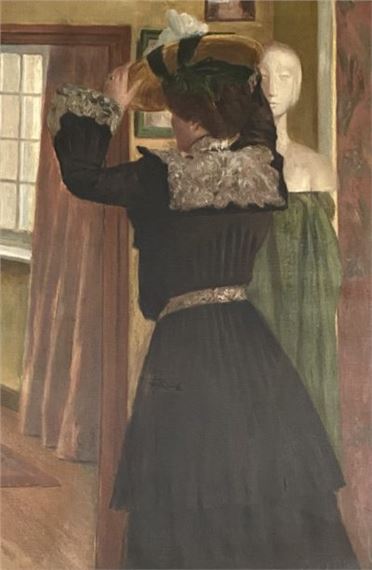 Fantaisie. Devant la glace