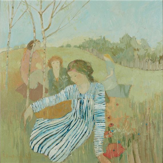 FIGURES IN A MEADOW by Brenda Lenaghan, '82