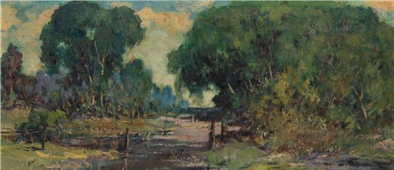 Summer Landscape (Near Montgomery) by Miles Jefferson Early, 1931