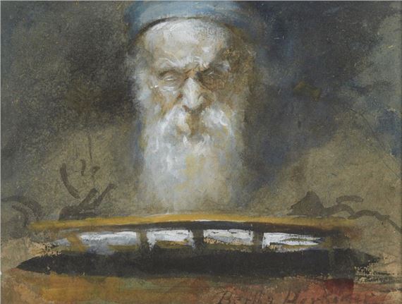 View to the Bridge - Bertha Herkomer