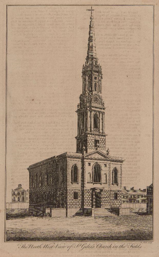 Artwork by Benjamin Cole, A Perspective View of St Martin's Church, Made of engraving