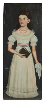 Portrait of Cornelia Eliza Morse - American School, 19th Century