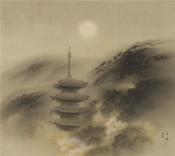 Higashiyama Moon by Suisho Nishiyama