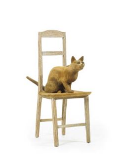 Cat on the chair - Koichiro Shimada