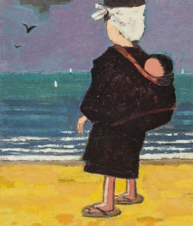 Artwork by Bell Kushida, Lulluby, Made of oil on canvas