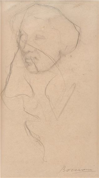 Ritratto della madre by Umberto Boccioni, circa 1910