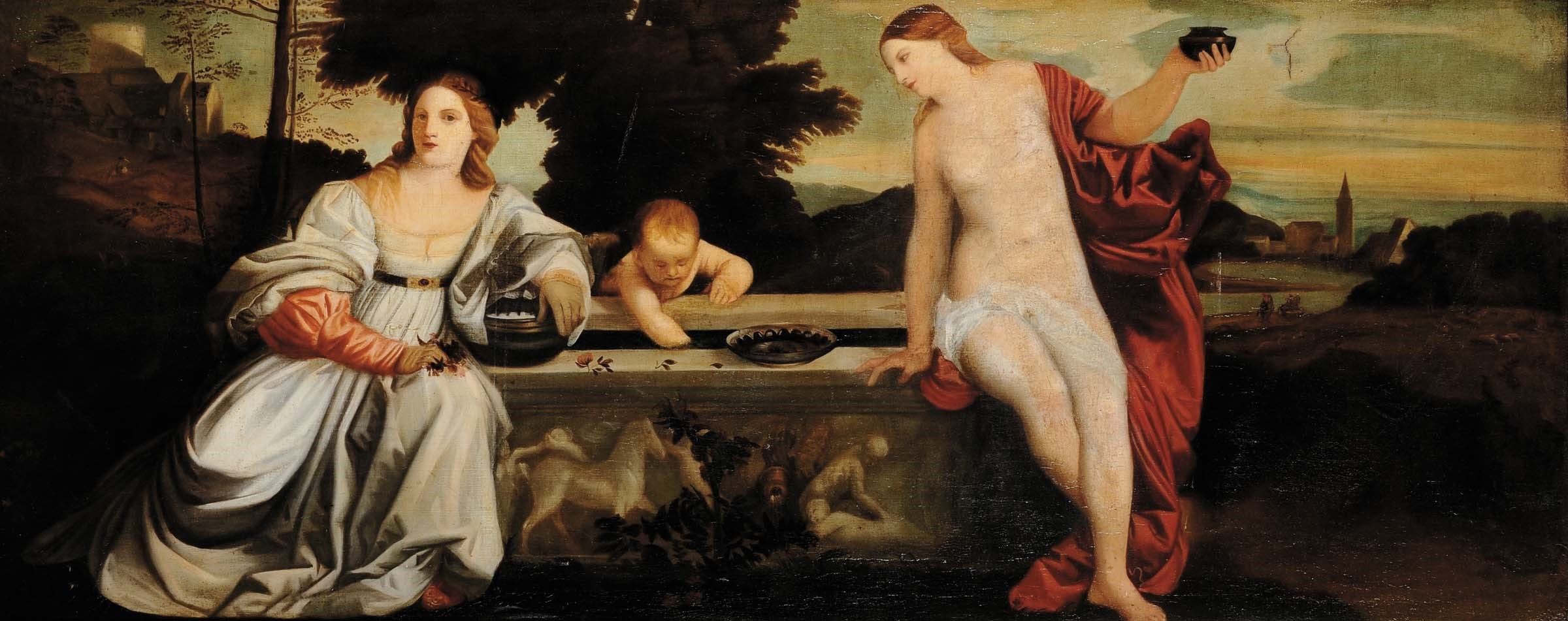 Amor Sacro e Amor profano by Titian