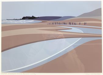 Sandsend Beach Towards Whitby - Ian Mitchell