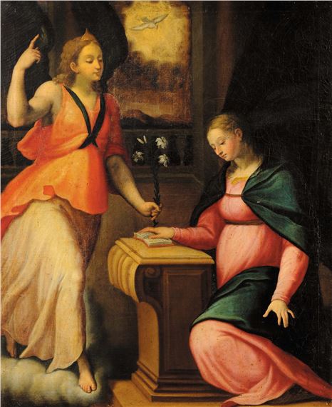 Annunciazione by Emilian School, 16th Century