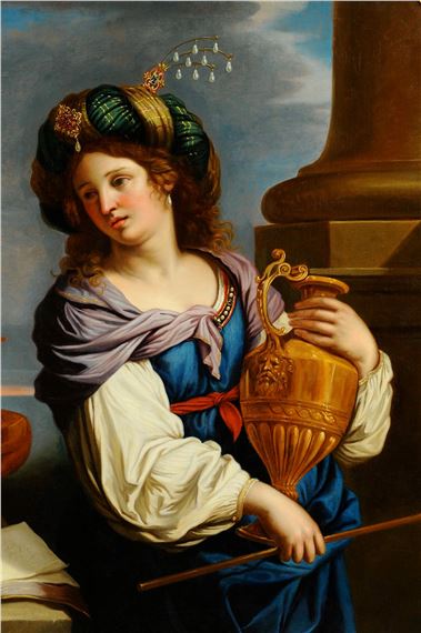Figura di Sibilla by Il Guercino