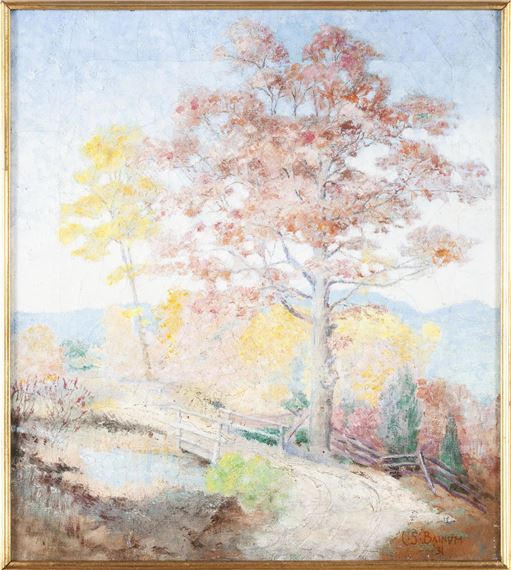 Autumn Landscape - C.s. Bainum