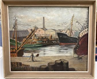 Harbour scene - Helen Watt