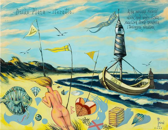 Dzika plaża - Iteratio by Andrzej Lipniewski, 2005