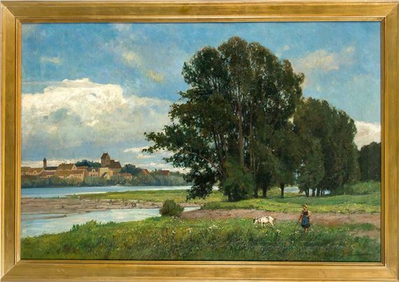 Brandenburg landscape - Heinrich Harder