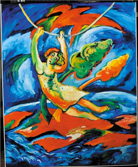 Il volo by Mimmo Germanà, 1991