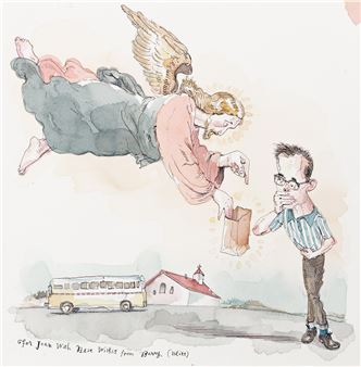 "Jesus Made Me Puke." * "My father was an alcoholic circus clown..." - Barry Blitt
