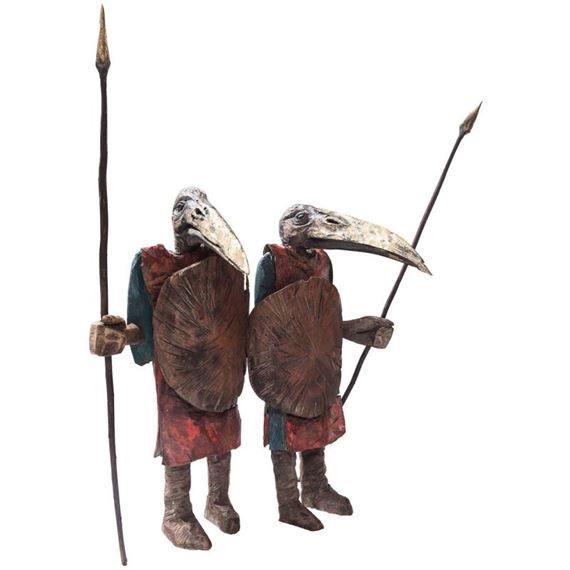 TWO WORKS: GUARD by Marcin Mysliwiec, 2020