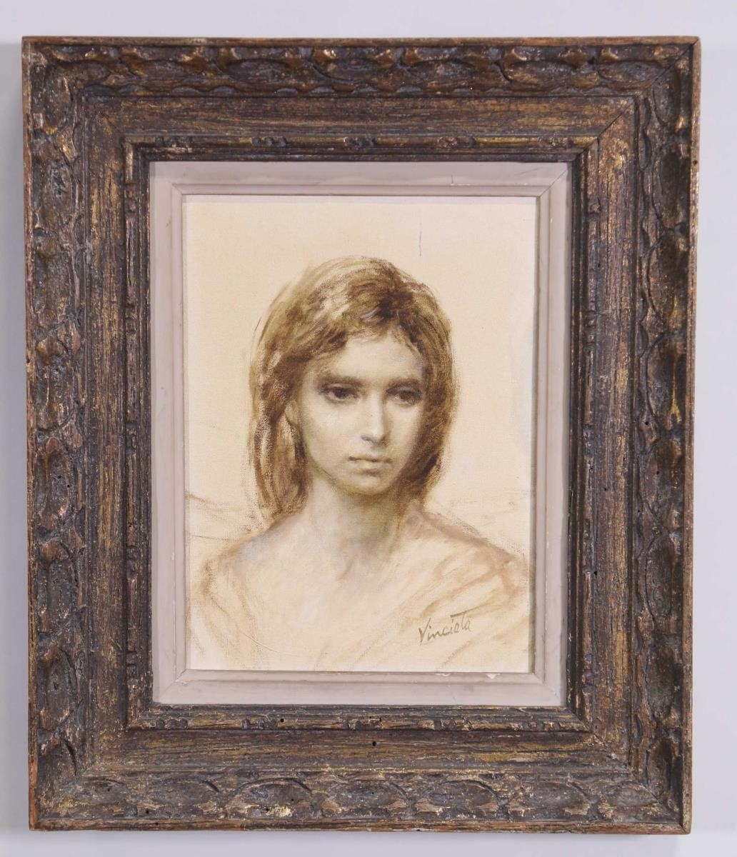 Joseph Wallace King Vinciata FEMALE PORTRAIT MutualArt