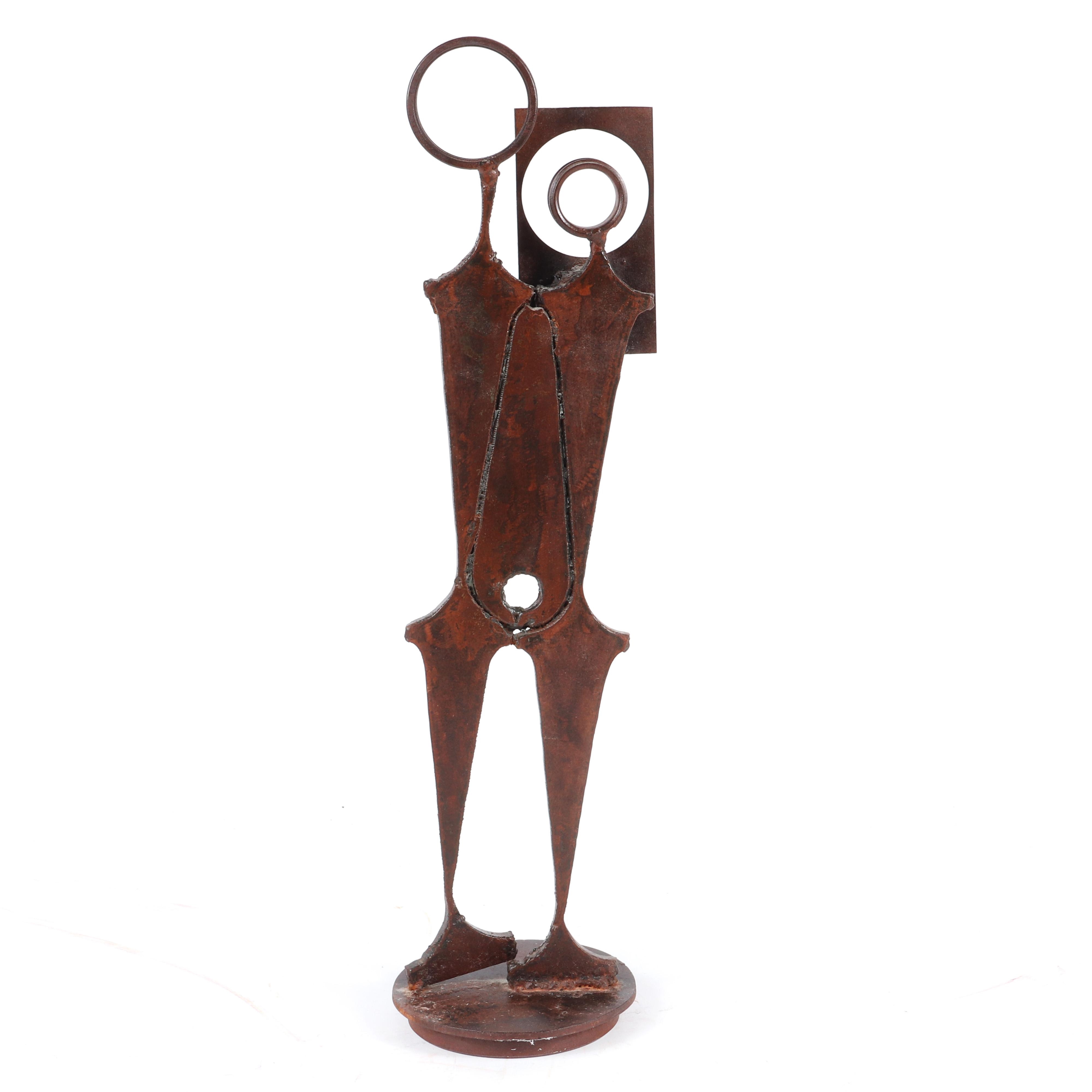 Artwork by Ruth Medernach, Double Exposure, Made of iron, metal