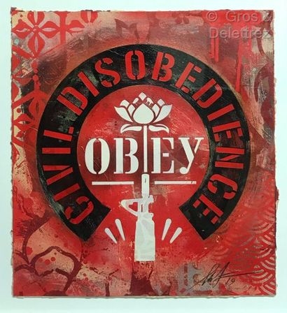 Civil Disobedience by Shepard Fairey, 2019