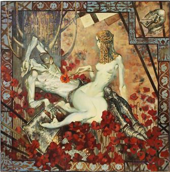 Knight and nude - Igor Viktorovich Plotnikov