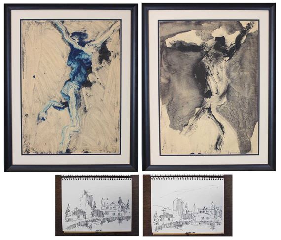 Seventeen works: Untitled (17) - Richard Faralla