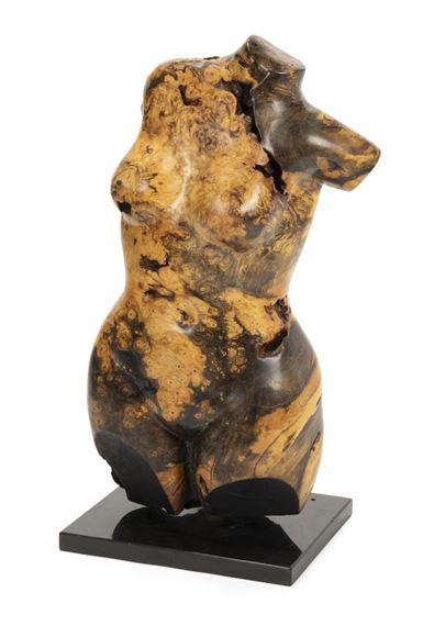 Torso sculpture female by Sig De Tonancour, 1986