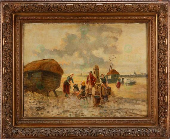 COSTA DA BRETANHA COM FIGURAS - F. Vogler