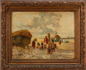 COSTA DA BRETANHA COM FIGURAS - F. Vogler