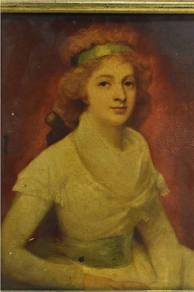 Portrait of Mrs. Angerstein by George Romney