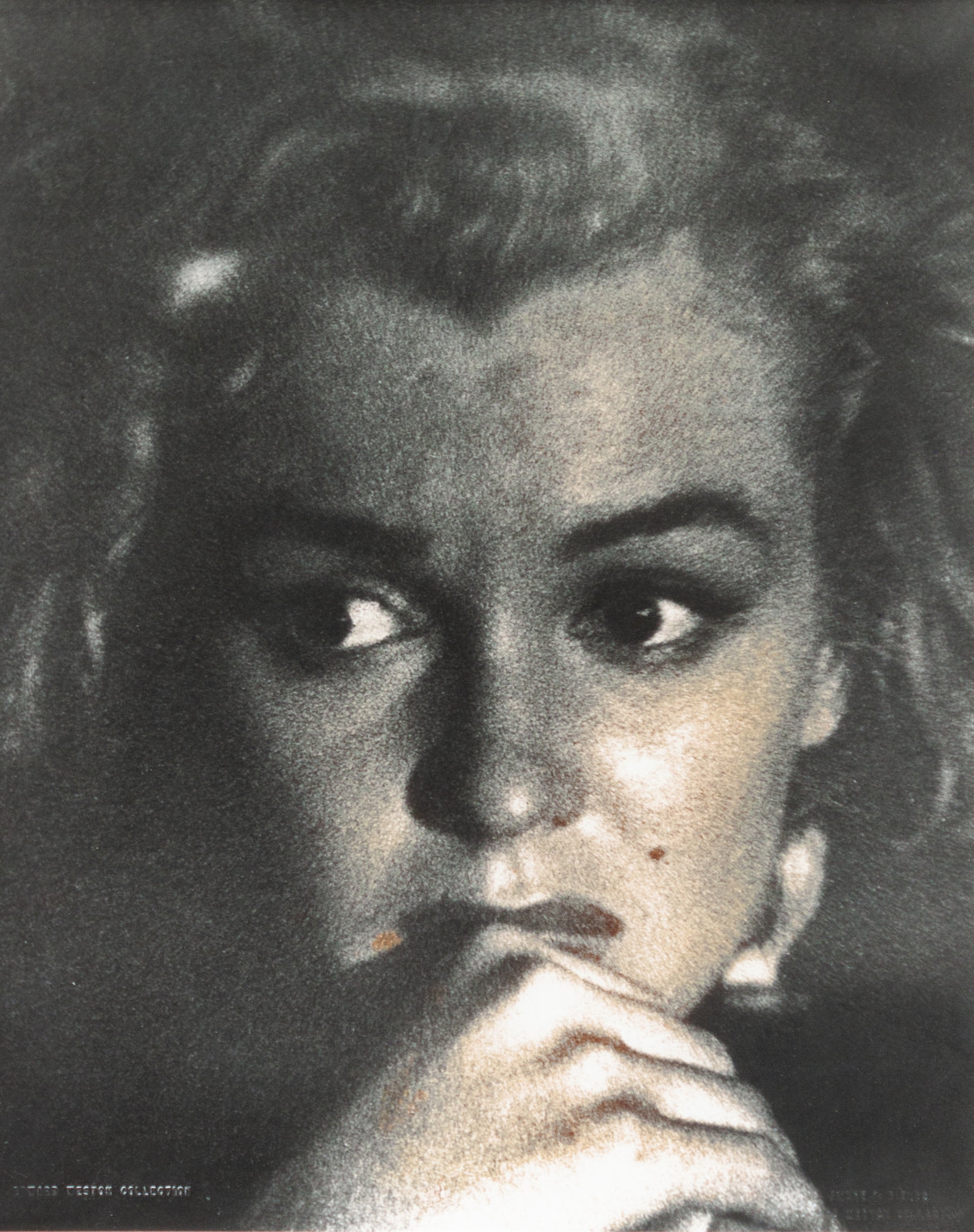 Artwork by Andre de Dienes, Marilyn Monroe, Made of gelatin silver print