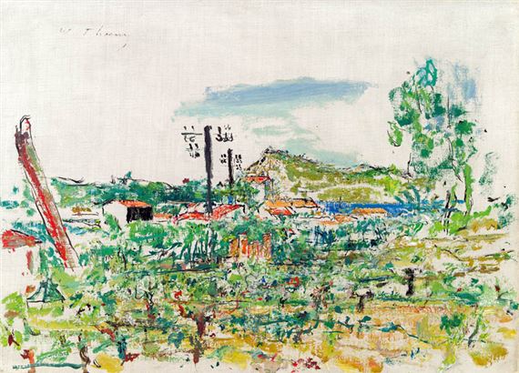 Cannes by Wilhelm Thöny, Circa 1933