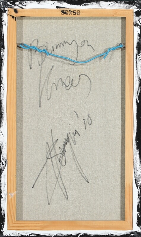 Artwork by Sc Hennequin, Bunny, Made of Mixed media on canvas