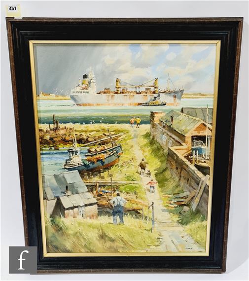 Watching the ships go past by John Lines