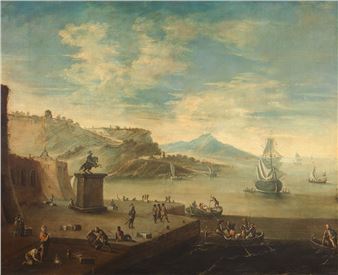Veduta di porto - Francesco Simonini