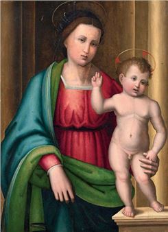 Madonna col Bambino - Leonardo di Francesco di Lazzaro Malatesta