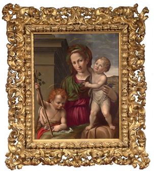 Sacra Famiglia con San Giovannino - Francesco Bacchiacca