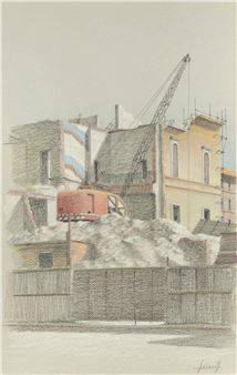 Works Among the Ruins, Rome - Domenico Luciani