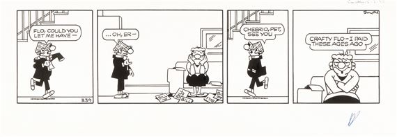 “Andy Capp” by Reg Smythe, 1993