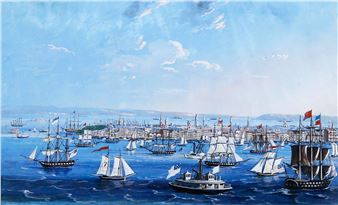 View of New York - Nicolino Vicompte Calyo