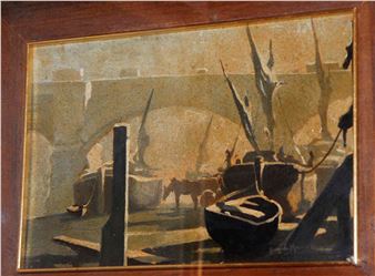 Paesaggio di mare - Angelo Maria Arnau