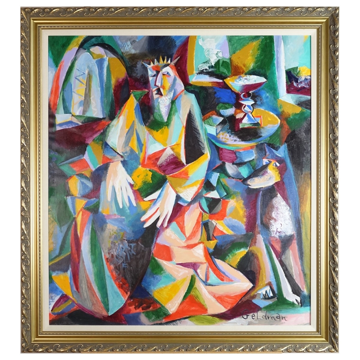 Artwork by Boris Geldman, The Kings Room, Made of Acrylic on Canvas