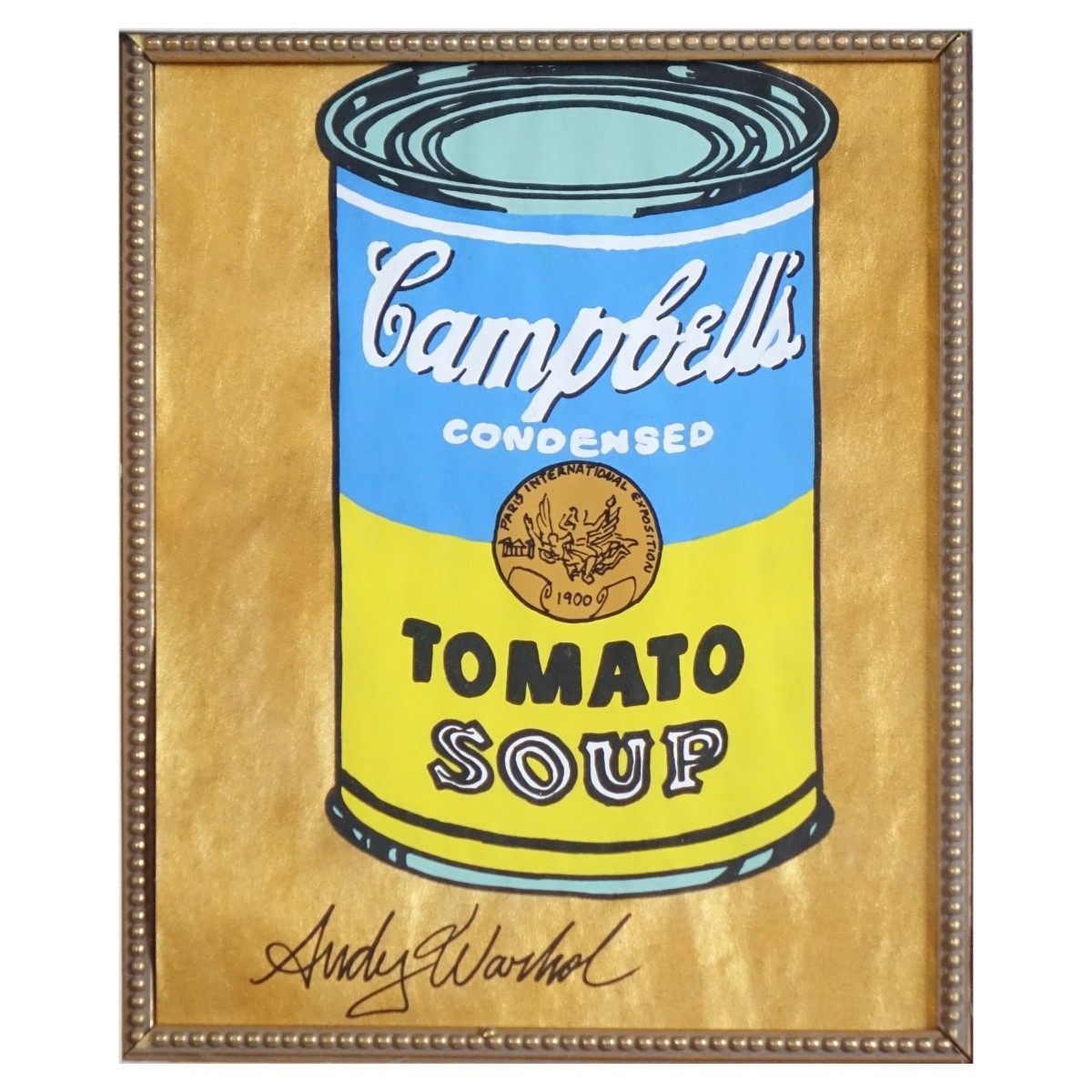 Campbell Soup Can by Andy Warhol