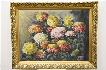 Chrysanthèmes - M. L. de Keyser