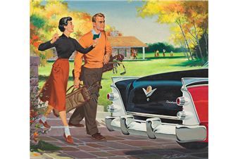 Dick McDonough Collection of Golf Illustration Offered at Swann