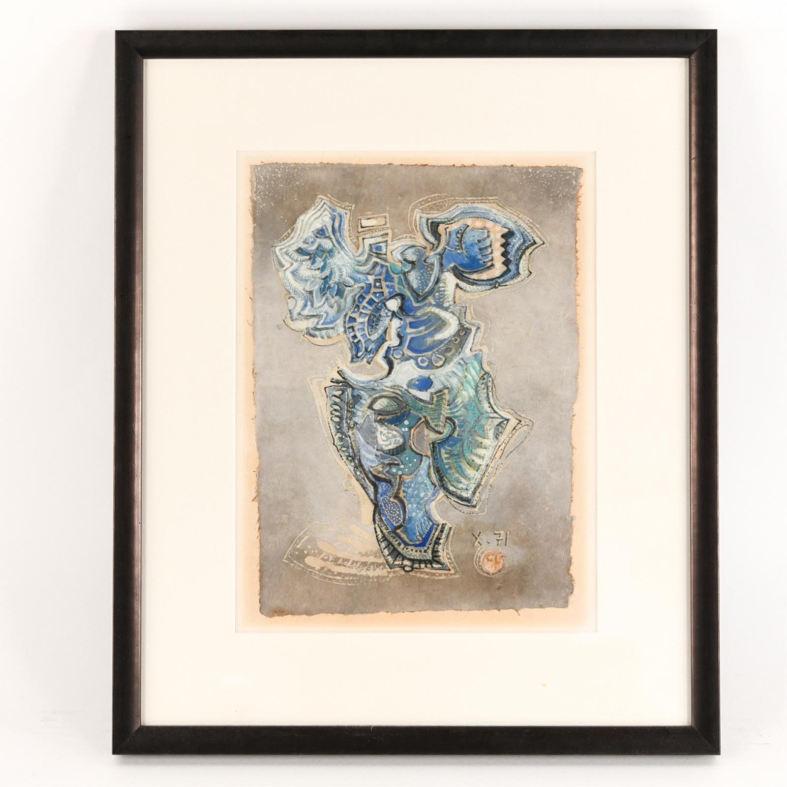 Artwork by Sebastien Hidange, Untitled, Made of mixed media