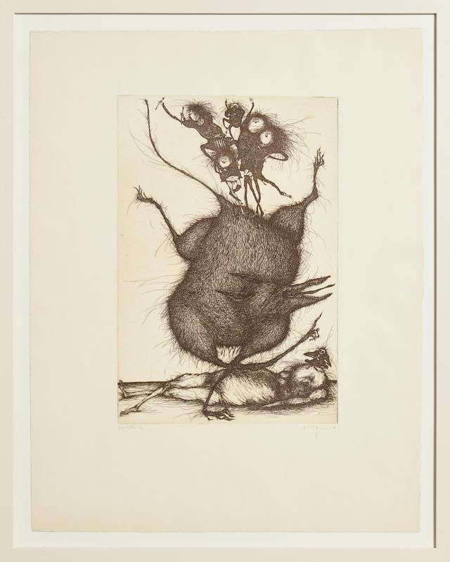 Artwork by Gertrude Degenhardt, Untitled, Made of etching