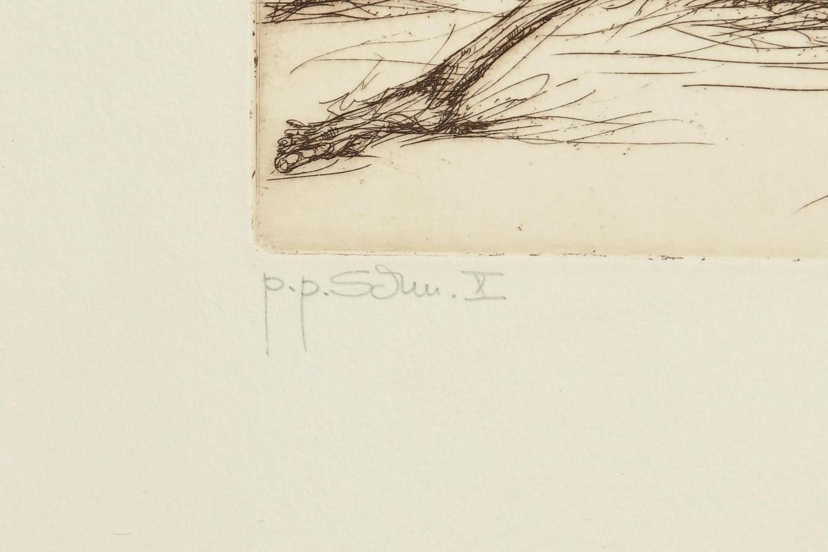 Artwork by Gertrude Degenhardt, Untitled, Made of etching